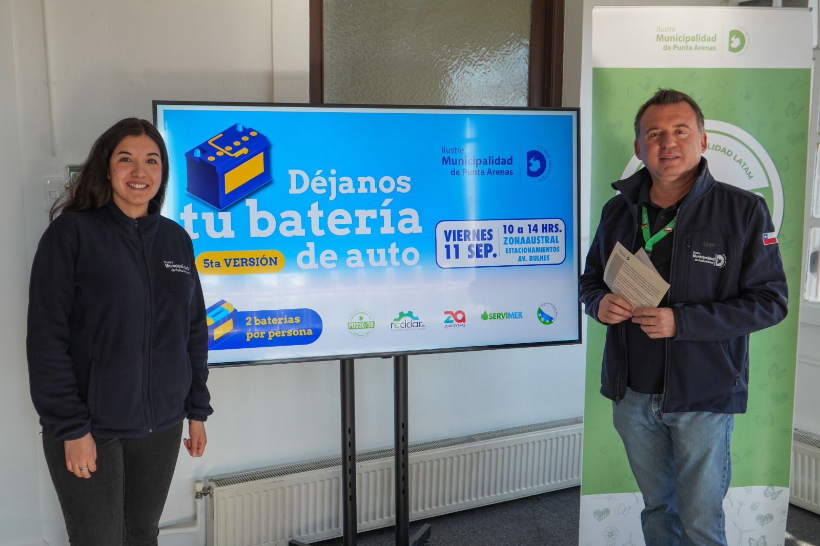Municipio lanza quinta campaña para reciclar baterías de vehículos.
